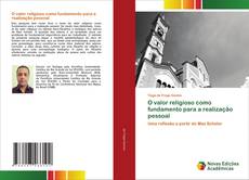 Capa do livro de O valor religioso como fundamento para a realização pessoal 