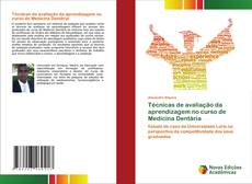 Обложка Técnicas de avaliação da aprendizagem no curso de Medicina Dentária