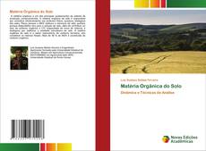 Capa do livro de Matéria Orgânica do Solo 
