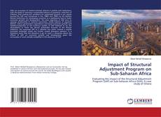 Copertina di Impact of Structural Adjustment Program on Sub-Saharan Africa