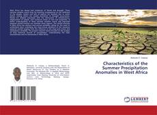 Copertina di Characteristics of the Summer Precipitation Anomalies in West Africa