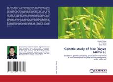 Copertina di Genetic study of Rice (Oryza sativa L.)