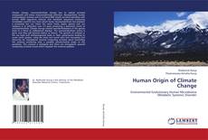 Copertina di Human Origin of Climate Change