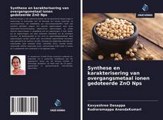 Bookcover of Synthese en karakterisering van overgangsmetaal ionen gedoteerde ZnO Nps