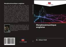 Buchcover von Morphosémantique anglaise