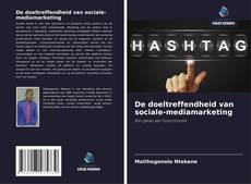 De doeltreffendheid van sociale-mediamarketing的封面