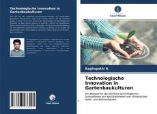 Buchcover von Technologische Innovation in Gartenbaukulturen