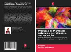 Buchcover von Produção de Pigmentos naturais e microbianos e sua aplicação