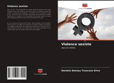 Buchcover von Violence sexiste