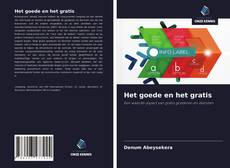 Buchcover von Het goede en het gratis