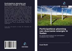 Copertina di Participatieve planning van duurzame energie in Sudan