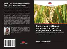 Обложка Impact des pratiques agricoles sur l'agro-écosystème au Soudan