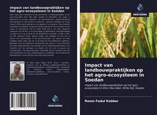 Bookcover of Impact van landbouwpraktijken op het agro-ecosysteem in Soedan