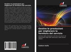 Portada del libro de Gestire le prestazioni per migliorare la fornitura del servizio