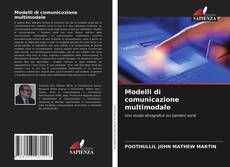 Buchcover von Modelli di comunicazione multimodale