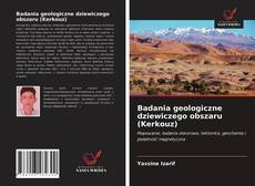Portada del libro de Badania geologiczne dziewiczego obszaru (Kerkouz)