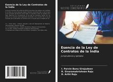 Bookcover of Esencia de la Ley de Contratos de la India