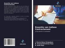 Bookcover of Essentie van Indiase Contractenwet