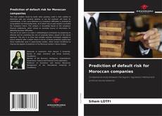 Обложка Prediction of default risk for Moroccan companies