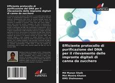 Copertina di Efficiente protocollo di purificazione del DNA per il rilevamento delle impronte digitali di canna da zucchero