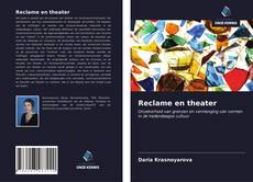 Buchcover von Reclame en theater