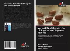 Portada del libro de Variabilità delle attività biologiche dell'Argania spinosa