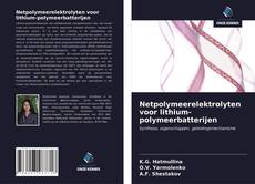 Couverture de Netpolymeerelektrolyten voor lithium-polymeerbatterijen