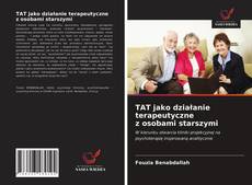 Capa do livro de TAT jako działanie terapeutyczne z osobami starszymi 