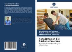 Portada del libro de Rehabilitation bei Rückenschmerzen