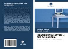 Buchcover von IDENTIFIKATIONSSYSTEM FÜR SCHLANGEN: