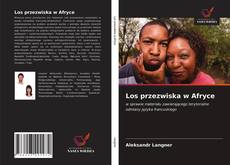 Capa do livro de Los przezwiska w Afryce 