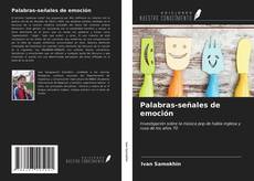 Portada del libro de Palabras-señales de emoción