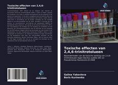 Обложка Toxische effecten van 2,4,6-trinitrotolueen