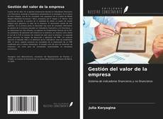 Couverture de Gestión del valor de la empresa