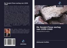 Bookcover of De Sovjet-Finse oorlog van 1939-1940