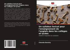 Portada del libro de Un syllabus lexical pour l'enseignement de l'anglais dans les collèges et lycées