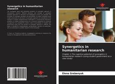 Synergetics in humanitarian research的封面