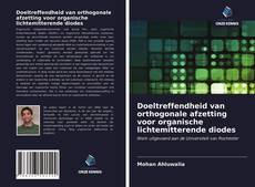 Couverture de Doeltreffendheid van orthogonale afzetting voor organische lichtemitterende diodes