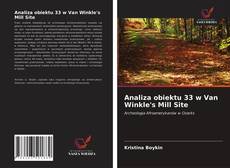 Bookcover of Analiza obiektu 33 w Van Winkle's Mill Site