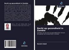 Bookcover of Recht op gezondheid in Zambia