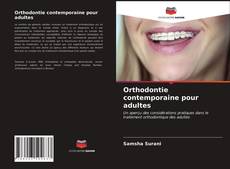 Buchcover von Orthodontie contemporaine pour adultes