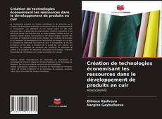 Borítókép a  Création de technologies économisant les ressources dans le développement de produits en cuir - hoz