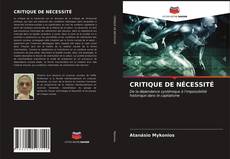 Buchcover von CRITIQUE DE NÉCESSITÉ