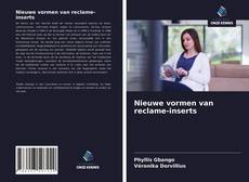 Bookcover of Nieuwe vormen van reclame-inserts