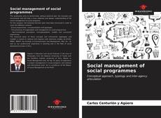 Copertina di Social management of social programmes