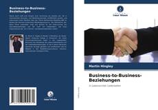 Buchcover von Business-to-Business-Beziehungen