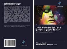 Bookcover of 2020 Pandemieën: Een psychologische factor