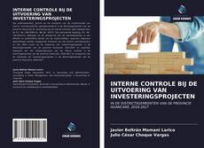 Bookcover of INTERNE CONTROLE BIJ DE UITVOERING VAN INVESTERINGSPROJECTEN