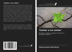 Buchcover von 'Contar o no contar'