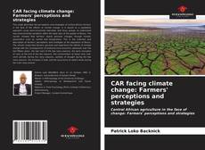 Couverture de CAR facing climate change: Farmers' perceptions and strategies